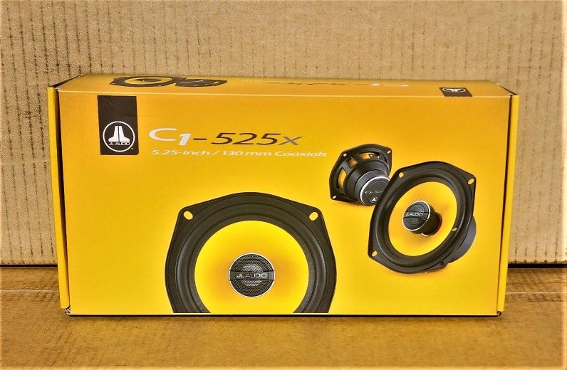 JL Audio Evolution C1 Series Car Speakers Set 5 1/2" Inch 2-Way Coaxial Speaker System 225 Watts C1-525X 🚨 Payment Options Available 🚨