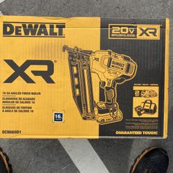 🔥 DeWalt 16-Gauge Finish Nailer – Brand New in Box w/ Battery 🔥