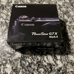 Canon PowerShot G7X Mark II 📷