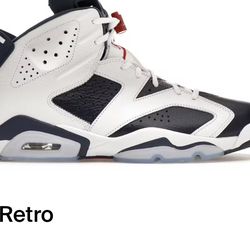Jordan 6 Olympic size 10