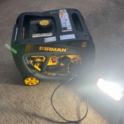 FIRMAN Like New - INVERTER  GENERATOR 3300W RECOIL START