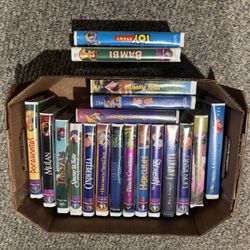 Disney VHS Tapes
