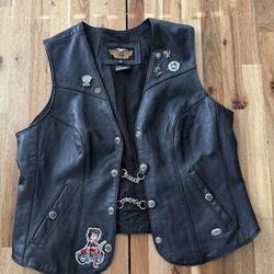 Harley Davidson Leather Vest