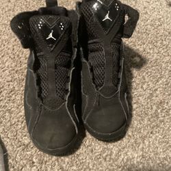 Air Jordan Kids High-Top Sneakers Black