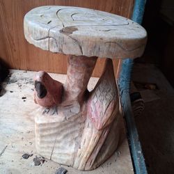 Wood sculpture