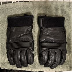 Harley Davidson Insulated Leather Gloves 