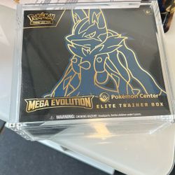 Sealed Pokemon PC Mega Evolution Lucario ETB 