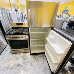 Refrigerador Y Estufa Blanca A Pagos