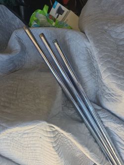 1/2" Chromed Copper Pipe 