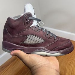 Air Jordan 5 Retro SE 2023 “Burgundy” Size 7Y/8.5W NOOOO BOX 
