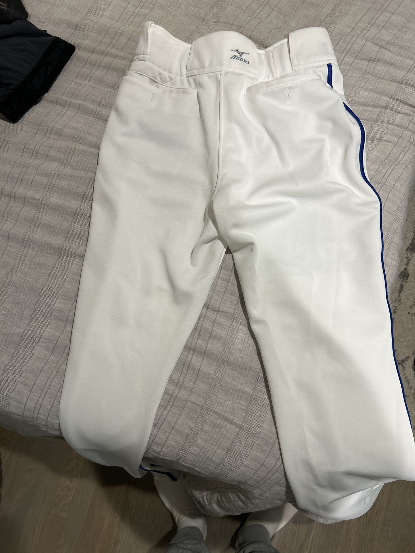 Mizuno Blue Piped Baseball Pants Size Small