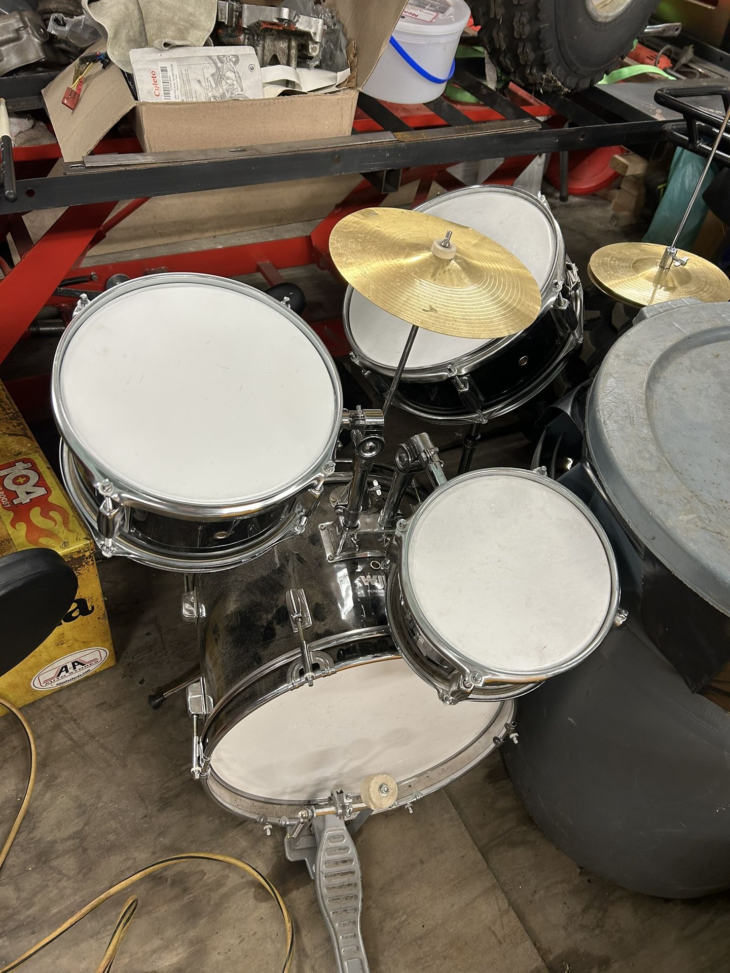 5 Pc Kids Drum Set..