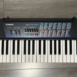 Used —Casio CTK-120 Keyboard .$ 25.00