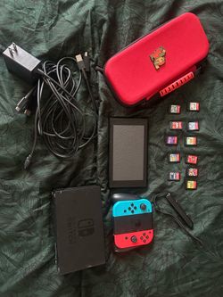 Nintendo Switch & 12 Games Bundle