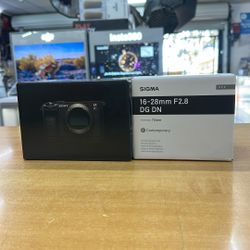 Brand New Sony Bundle A7CR And SIGMA Lens 16-28mm 