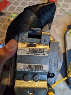 Jeep Wrangler 2 Door Seat Belt Front Driver 