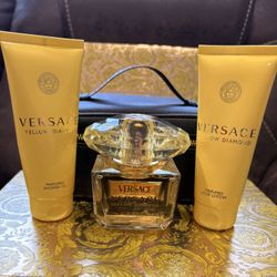 Versace Yellow Diamond Perfume Set 