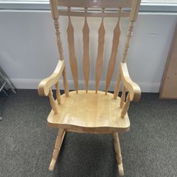 Wooden Rocking Chair - $75 Excellent Condition 