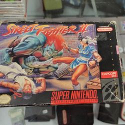 Street Fighter II for Super Nintendo