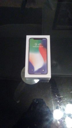 iPhone 10 Brand New In The Box With 256GB