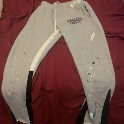 Gallery Dept Flared Grey Sweatpants