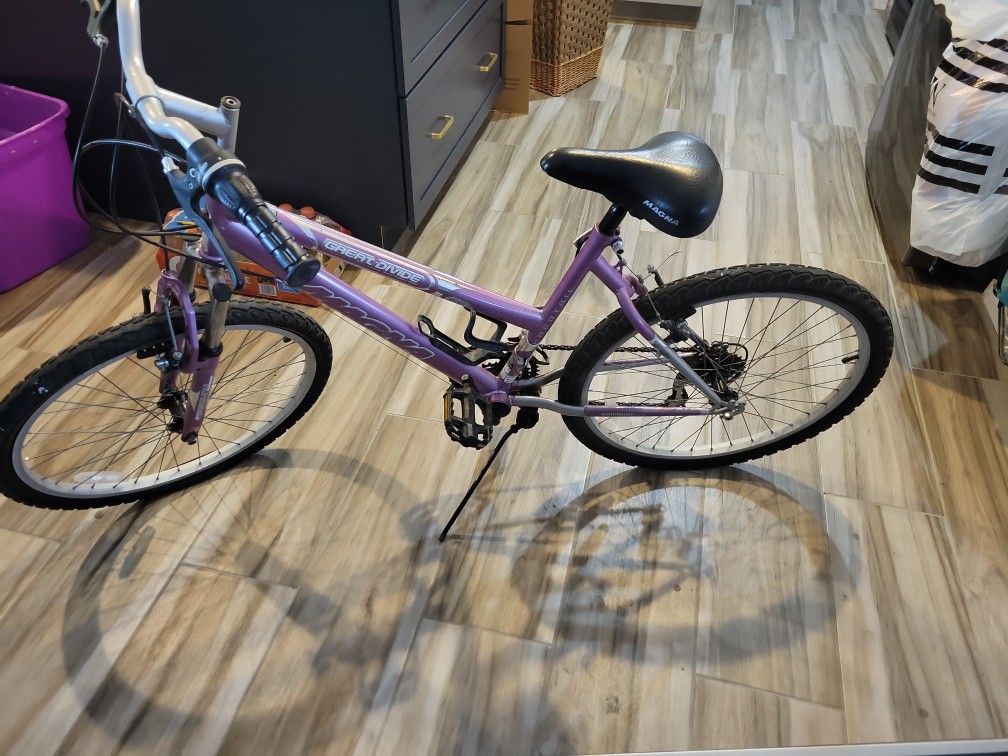 magna 24 inch bike purple