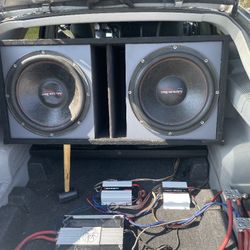 2 15,2 Taramps 4x400,4x800, American Bass Eq, Pioneer Double Din With Remote ,4 Skar Audio 6 1/2,