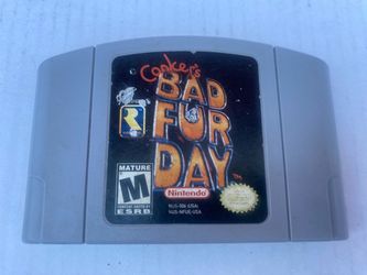 Conker's Bad Fur Day Authentic Nintendo 64