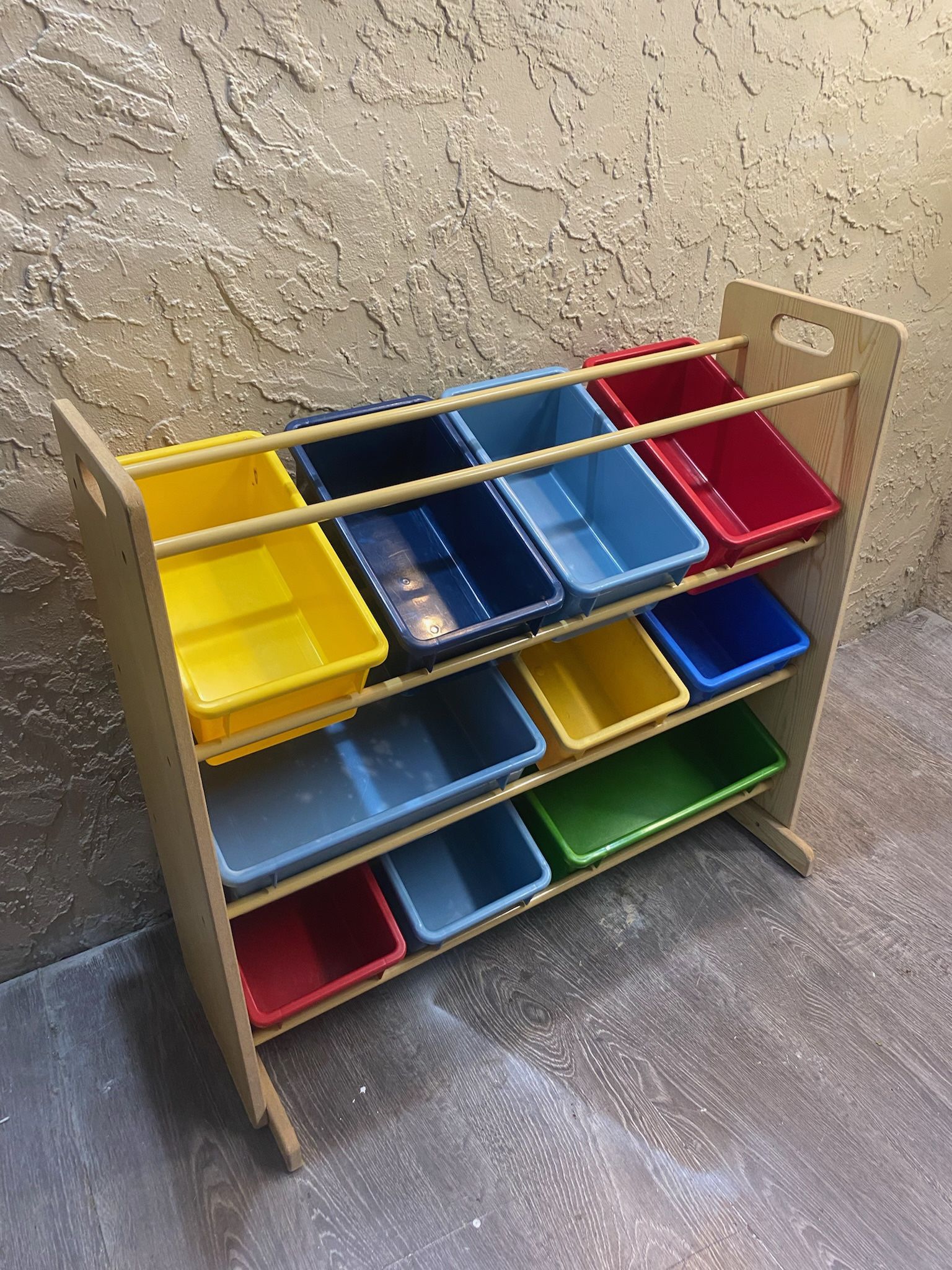 Kids Toy Organizer with 10 MultiColor Storage Bins - See My Other Items 😀