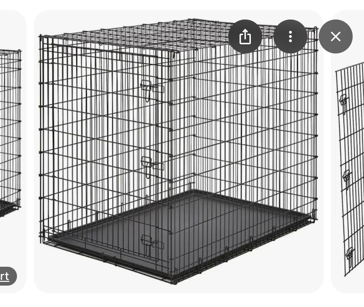 XL Dog Kennel/black
