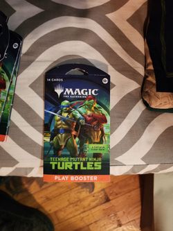 New Magic: The Gathering Ninja Turtles Play Booster packs
