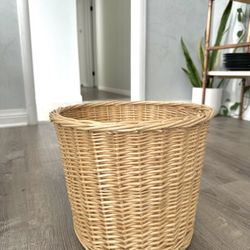 Wicker Rattan Basket, Size H10/W13 $10