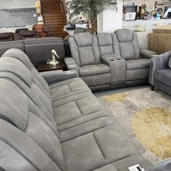 Sofas Set Recliner Power Or Manual Disponible 