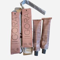 2 Schwarzkopf Professional IGORA COLOR10 Permanent Hair Color – Shade 6-00