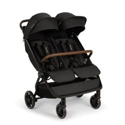 Brand New Nuna Trvl Dubl Stroller Caviar/black