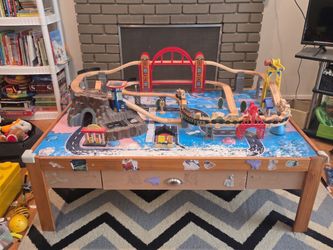 Train table for kids