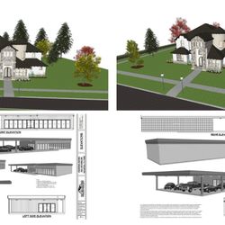 Custom Design House Plans (Full Set)