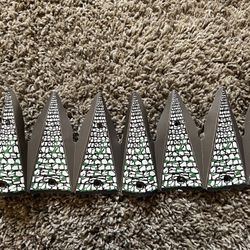 LEGO Laminated Cardboard Roof with Stone/Brick Pattern 