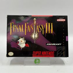 Final Fantasy III (Super Nintendo SNES, 1994)