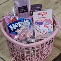 Bath and Body Works Valentine's Day Basket- A Thousand Wishes 