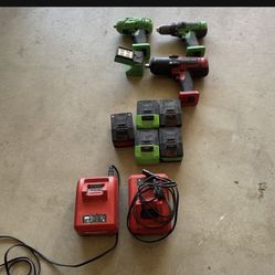 Snap On 18v Tools Batteries And Chargers 