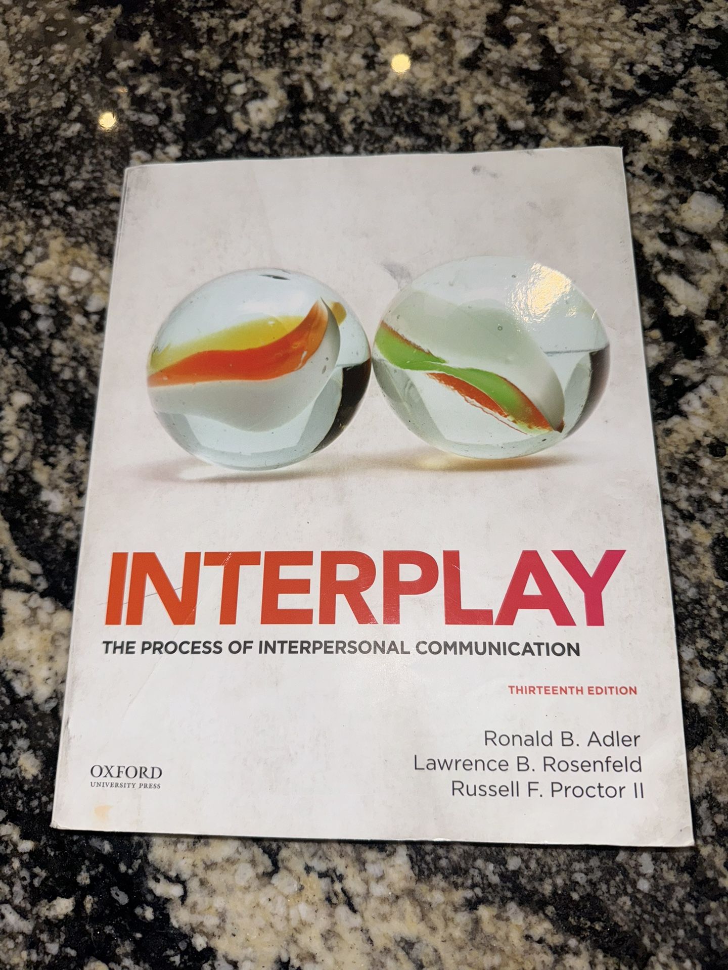 Interplay Interpersonal Communication College Book
