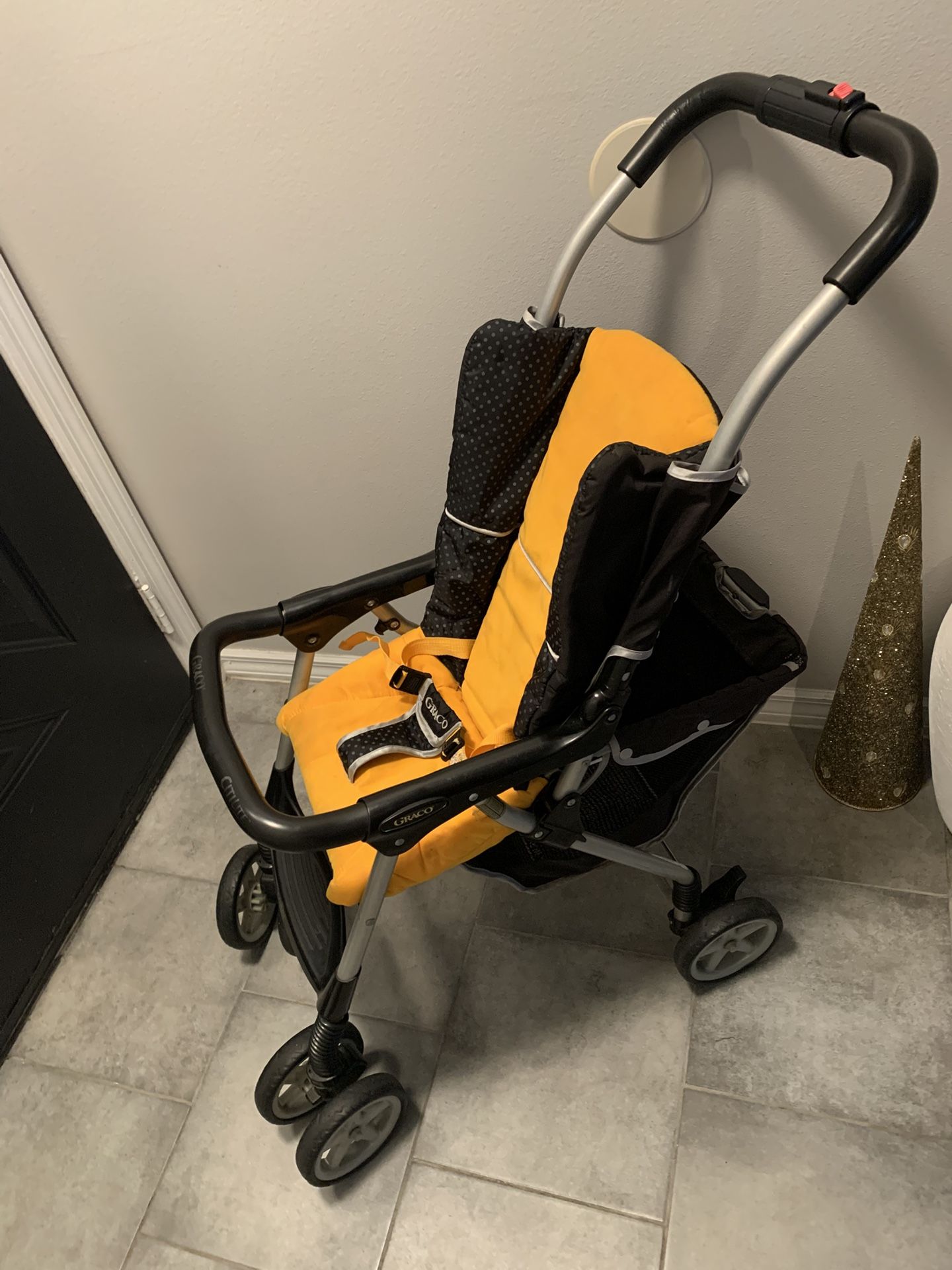 Graco Citi Lite Stroller Adjustable NO CANOPY
