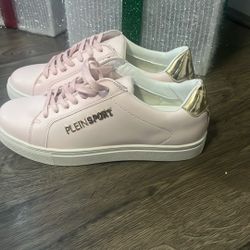 Plein Sport  Pink Woman’s Sneaker. Size 39 / 9.5