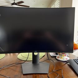 Dell S3220DFG 32 Inch Curved Gaming Monitor - For Parts(Not Working)