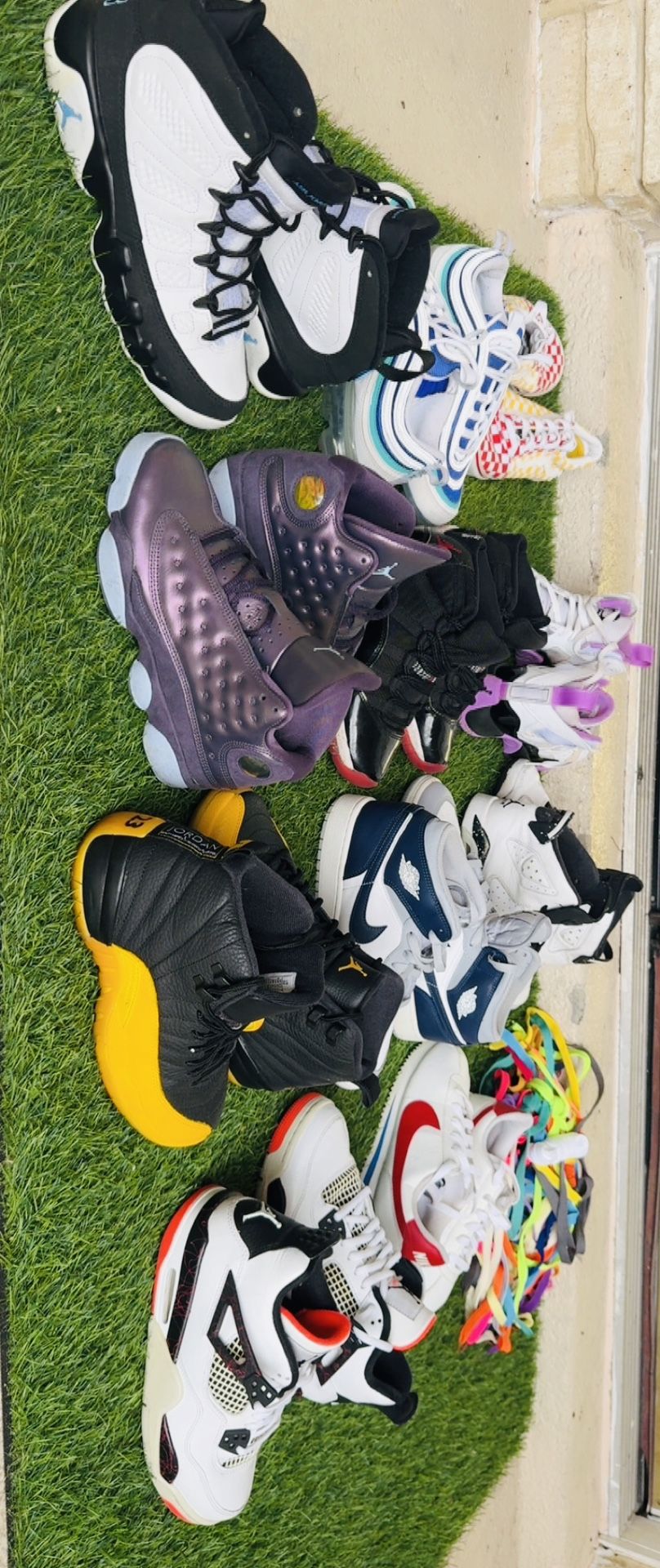 LOT- Jordans Nikes Vans - Size 4.5 to 7 with 1/2 Sizes