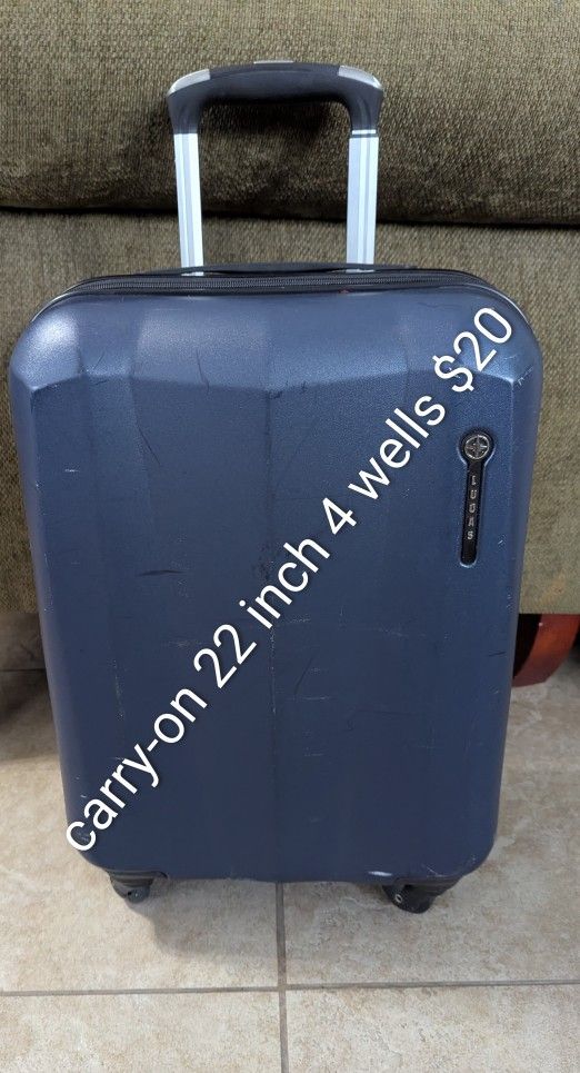 Large Medium Carry-on Luggage/ Suitcase
