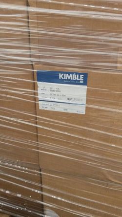 Pallet of tube vials
