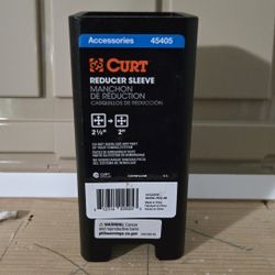 2 1/2" to 2" Receiver Hitch Reducer Sleeve