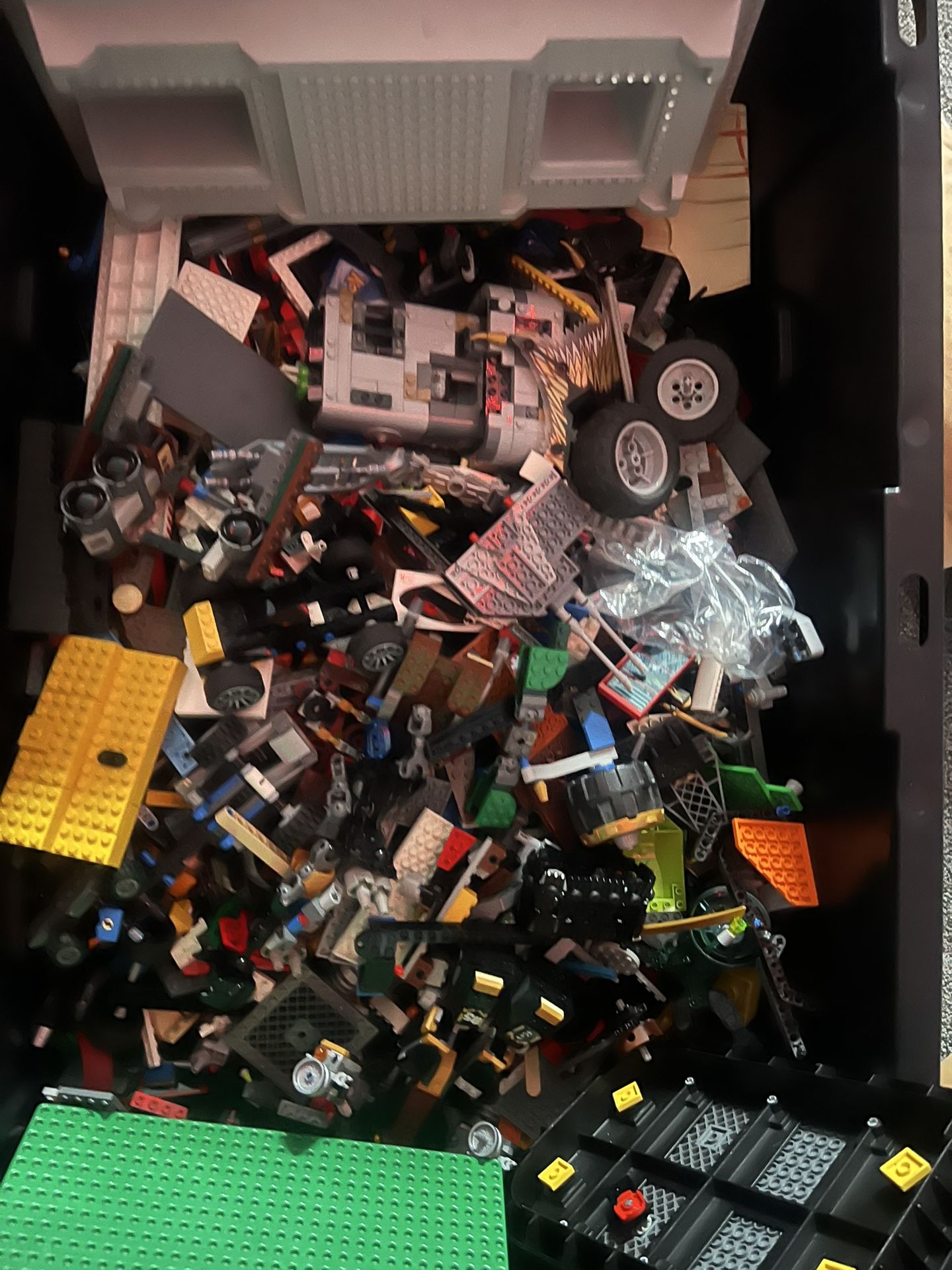 Tote Of Legos